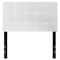 Flash Furniture Bedford Headboard, Twin Size, White Fabric HG-HB1704-T-W-GG - alternate 6